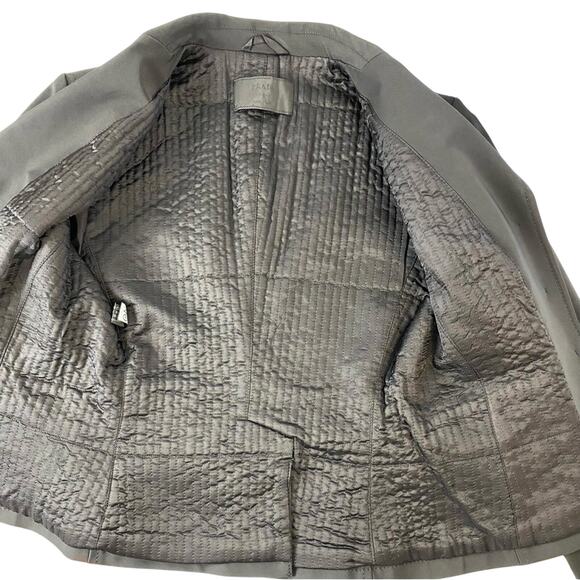 Archival PRADA Black Skirt Suit IT 42 US 6 - 90s Minimalist Office Sire Set - Picture 12 of 15